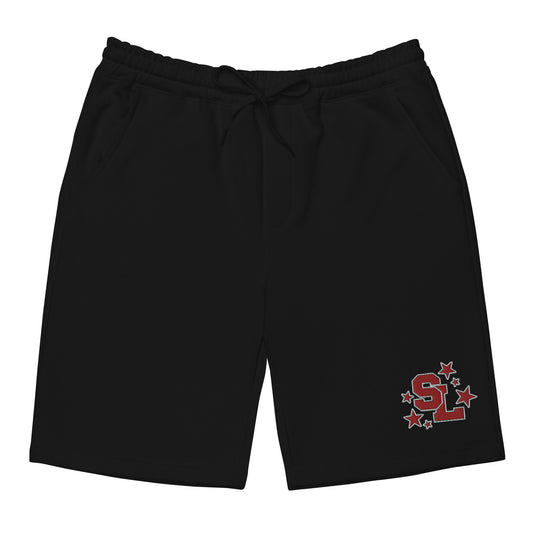 Embroidered Self Love Logo Men's Fleece Shorts